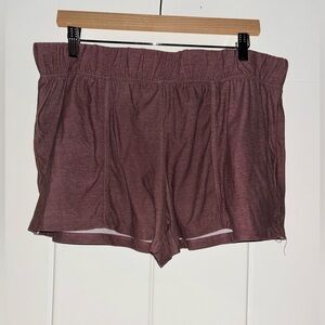 Jockey Essential Logo Women Sleep Short XL‎ Athletic Retro Beach Wide Waistband